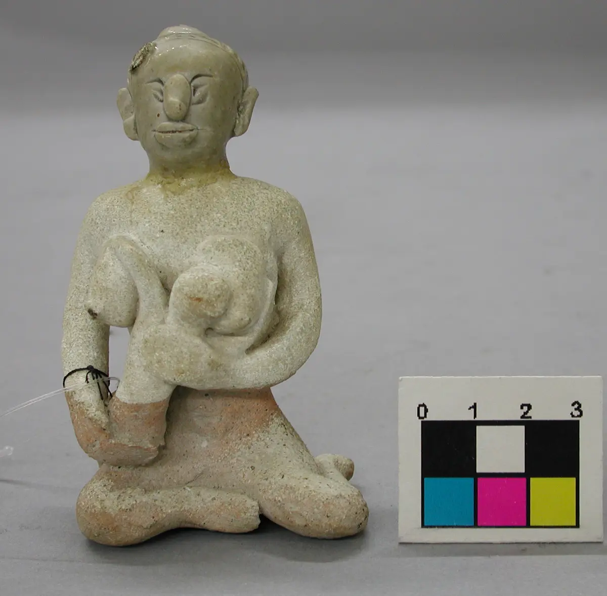 Frau mit Säugling