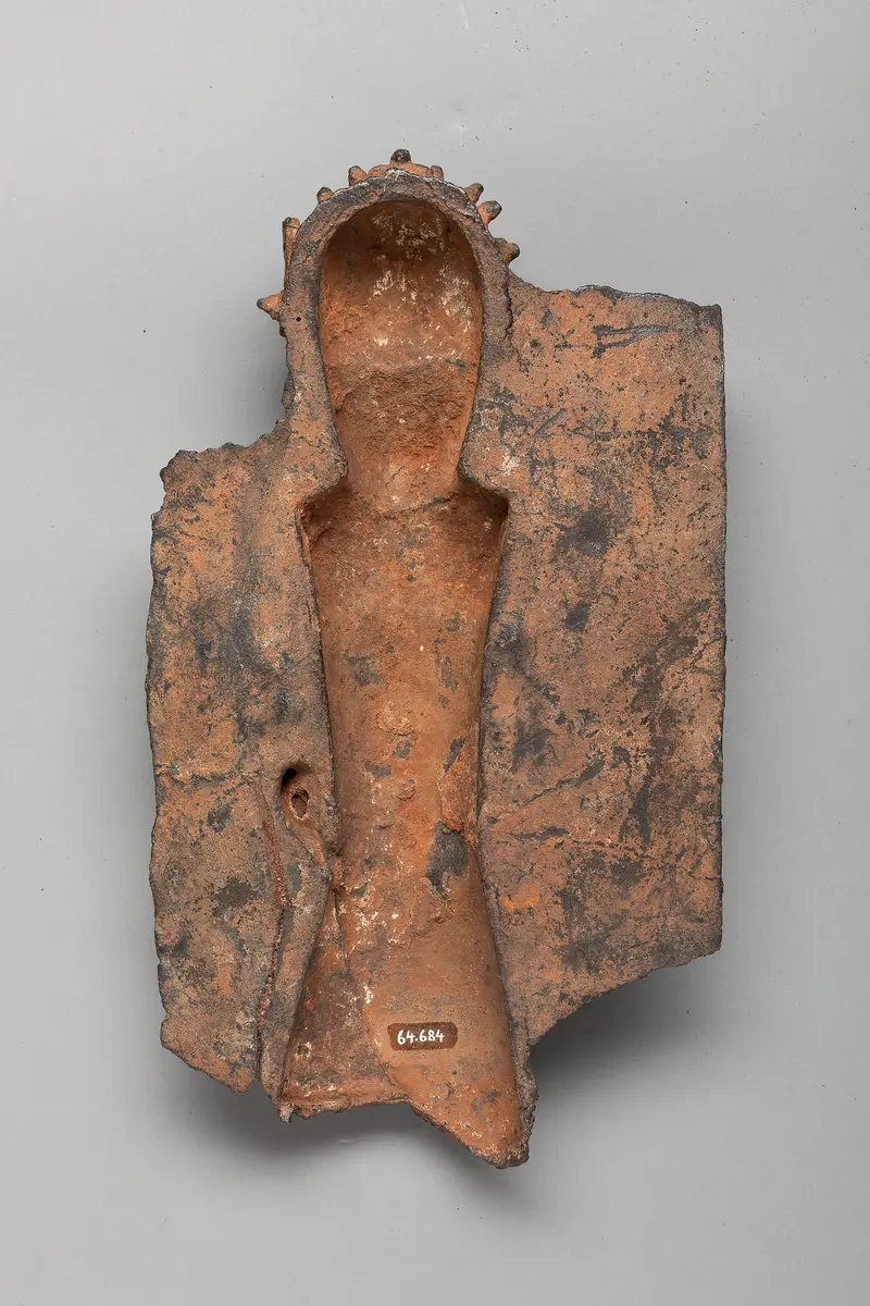 Reliefplatte: Würdenträger