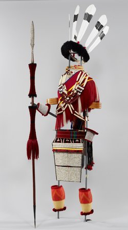 Daohalter (Nok lep tzsü) mit Gürtel