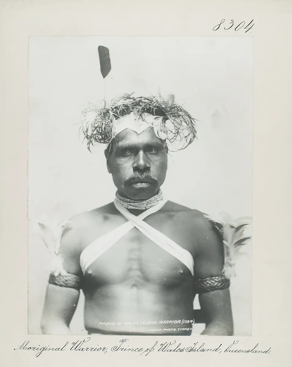 Aboriginal Warrior, Prince of Wales Island, Queensland