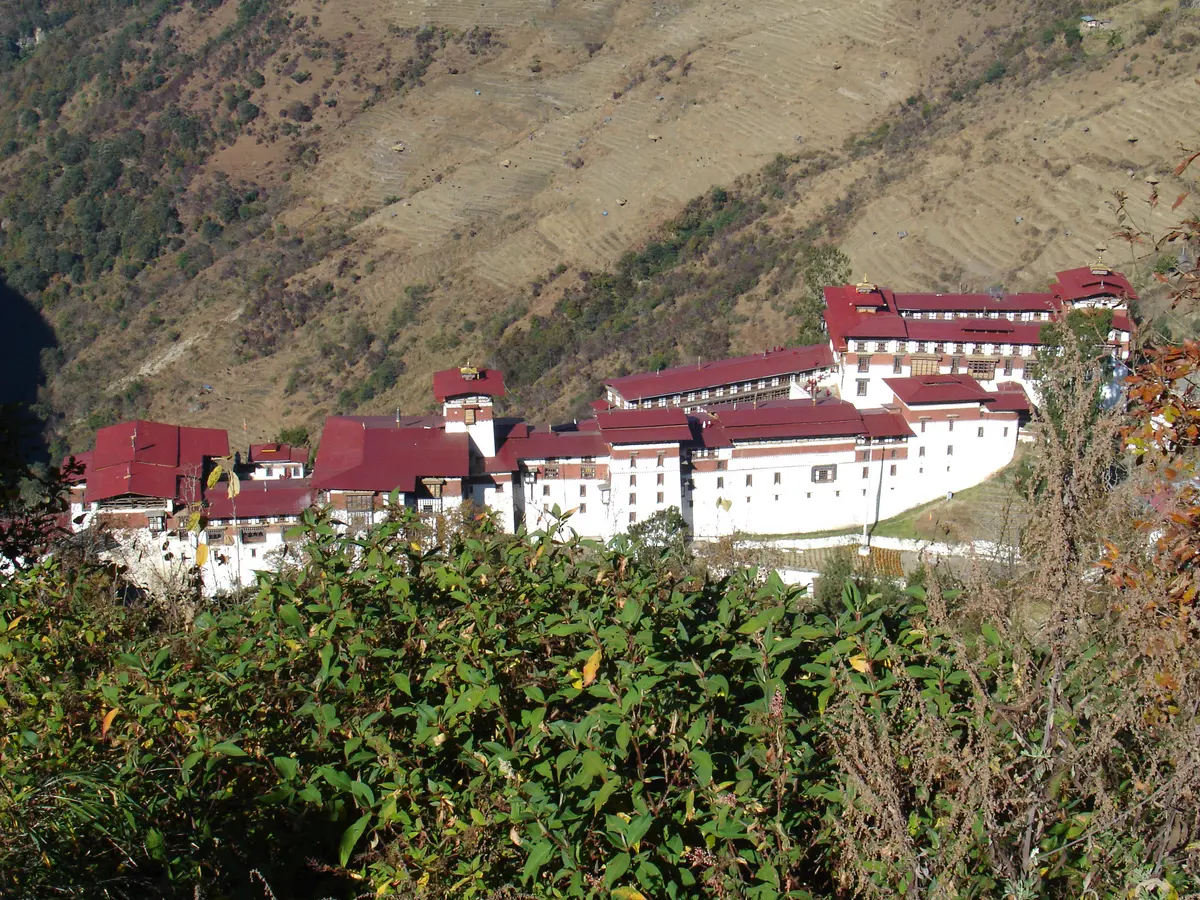 Der Dzong in Tongsa