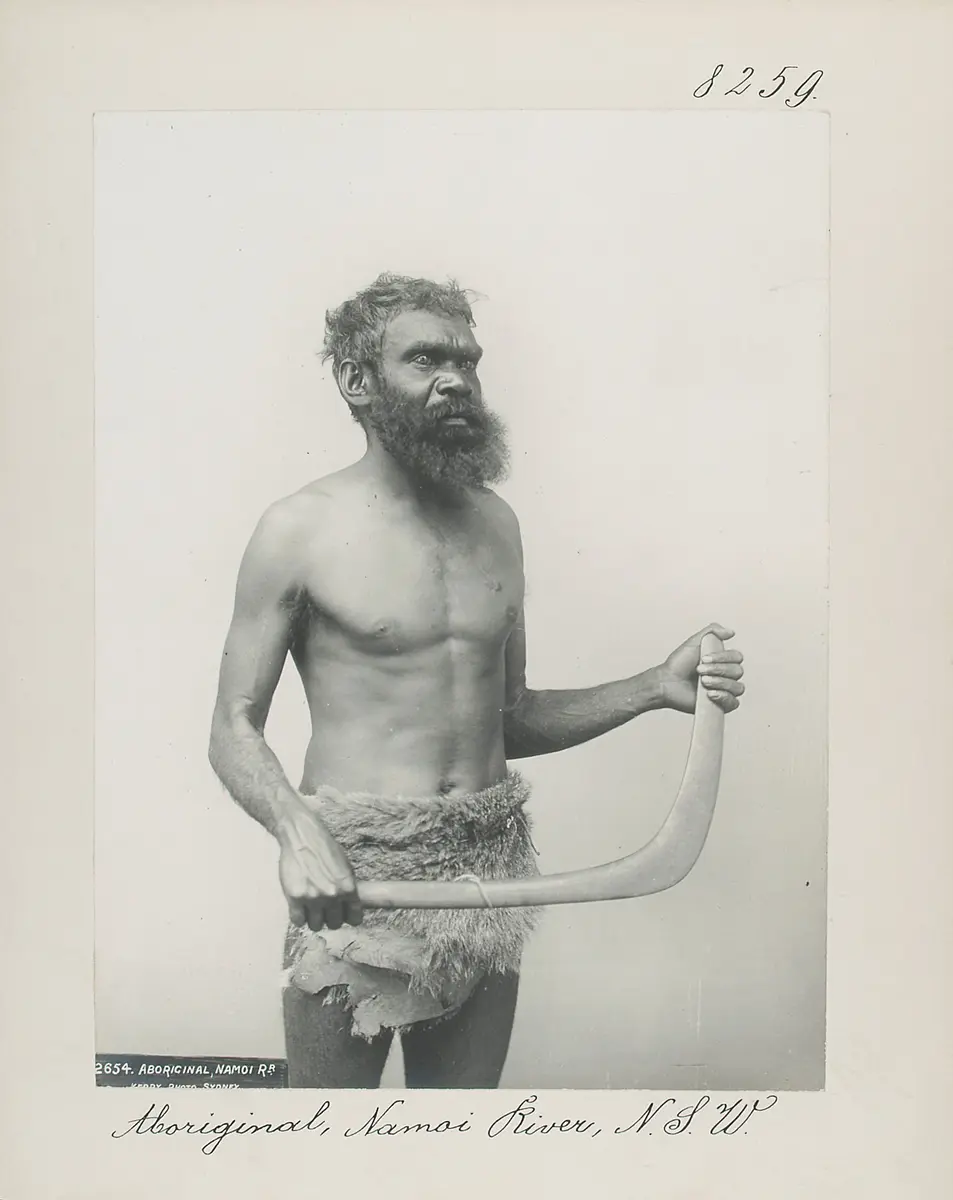 Aboriginal, Namoi River, N.S.W.