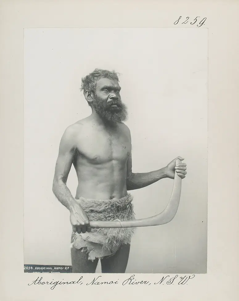 Aboriginal, Namoi River, N.S.W.