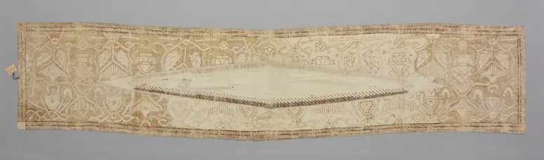 Brusttuch, Batik