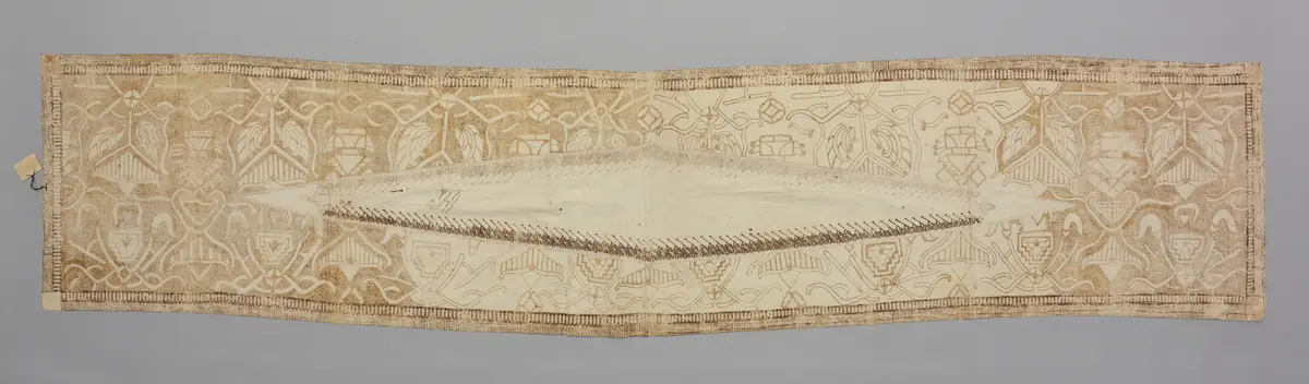 Brusttuch, Batik
