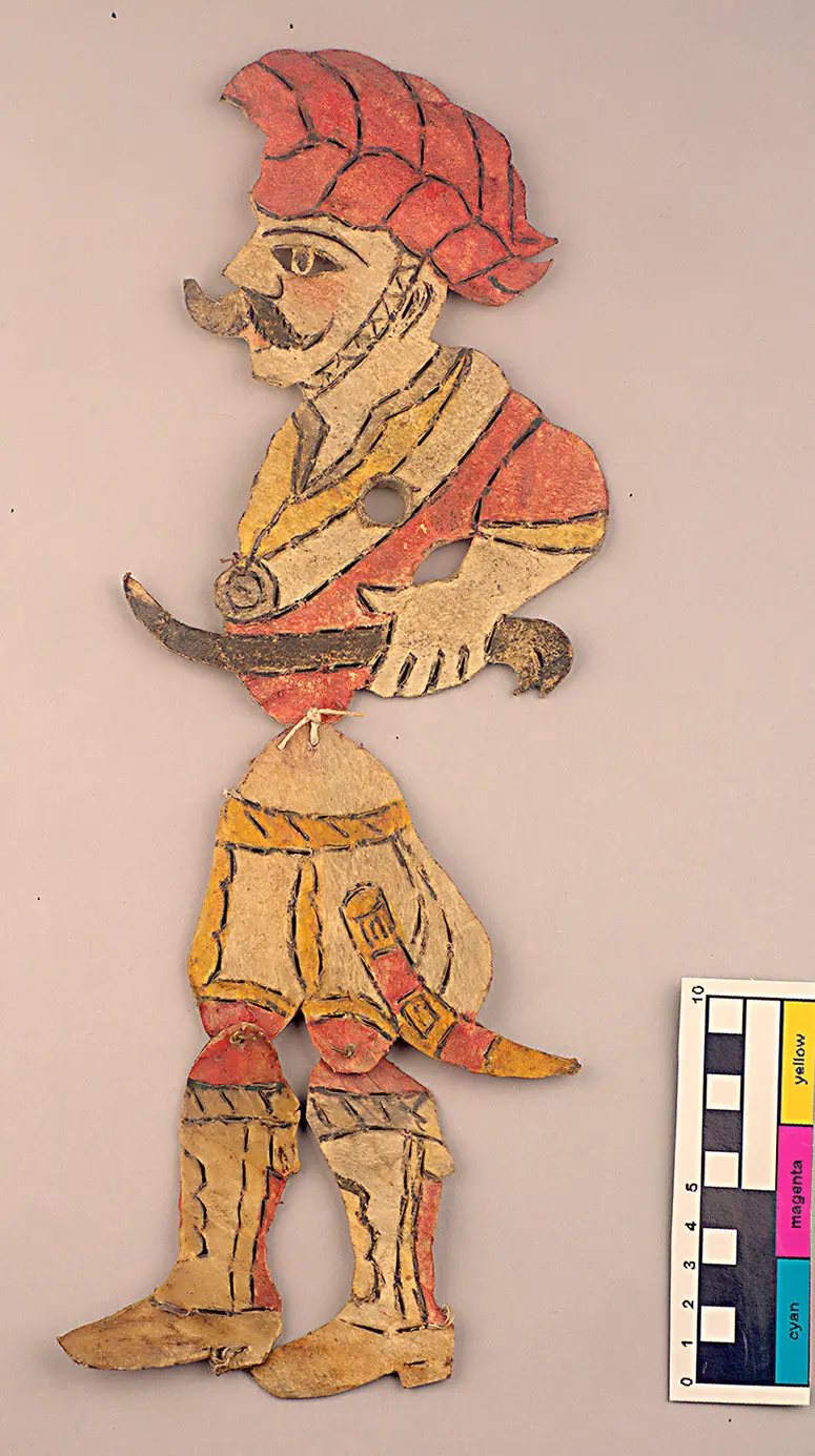 Schattenspielfigur Karagöz