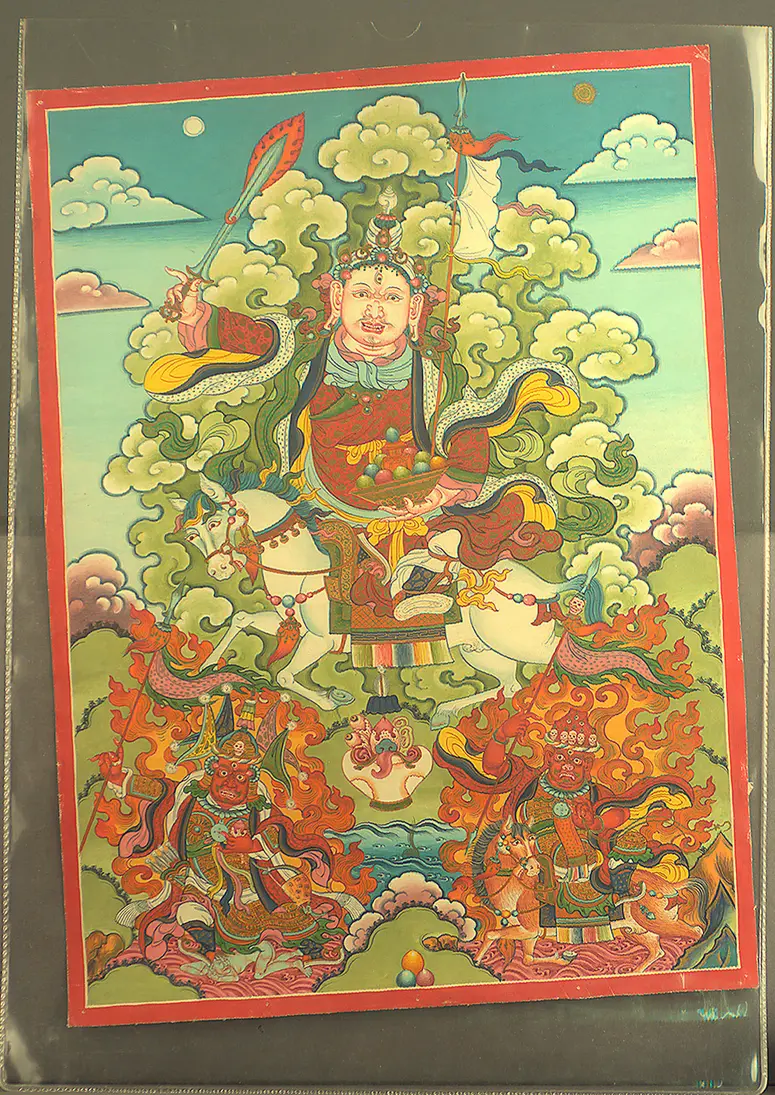 Thangka Tsangpa karpo (Tshangs pa dkar po)