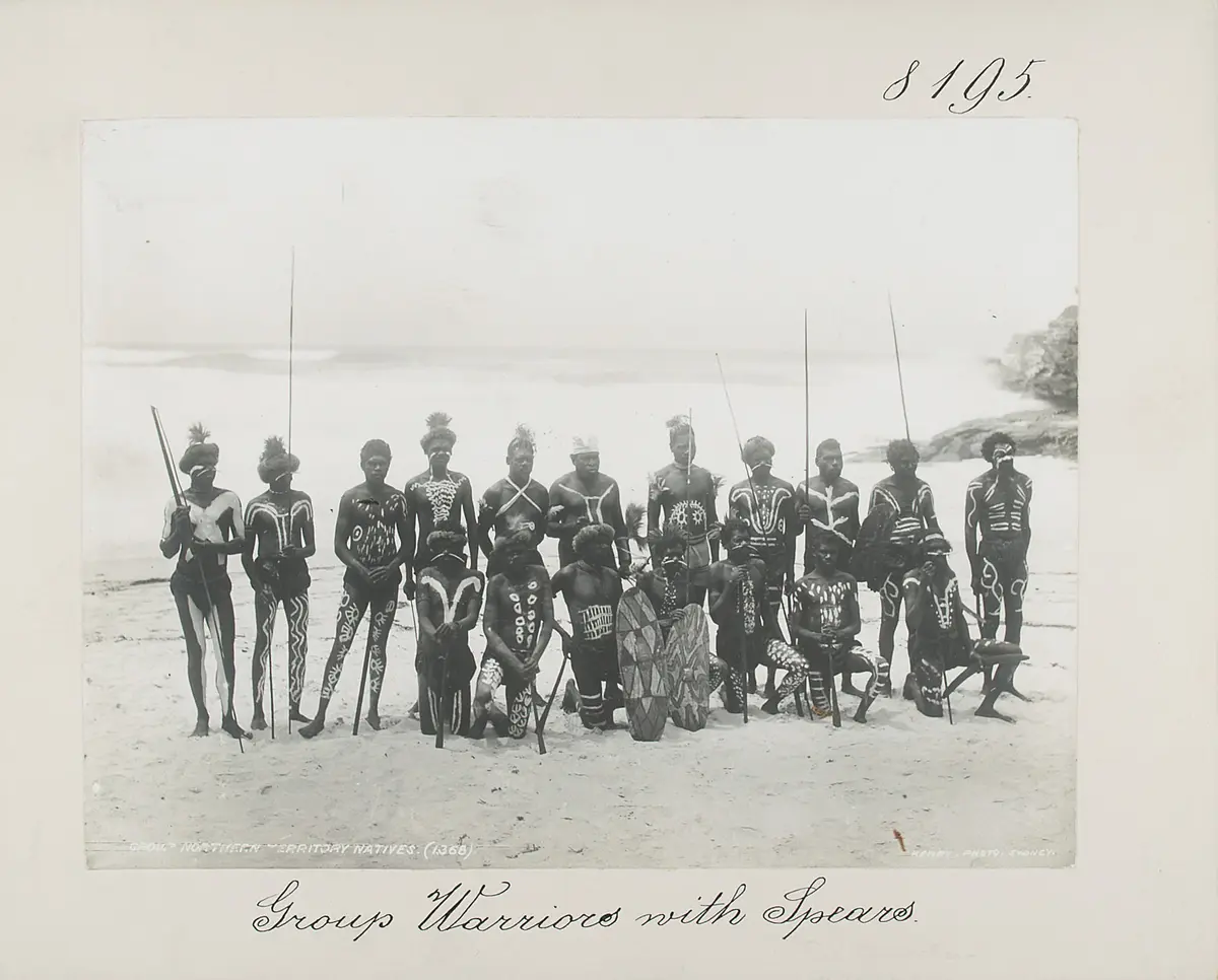 Group Warriors with Spears
