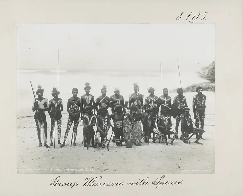 Group Warriors with Spears