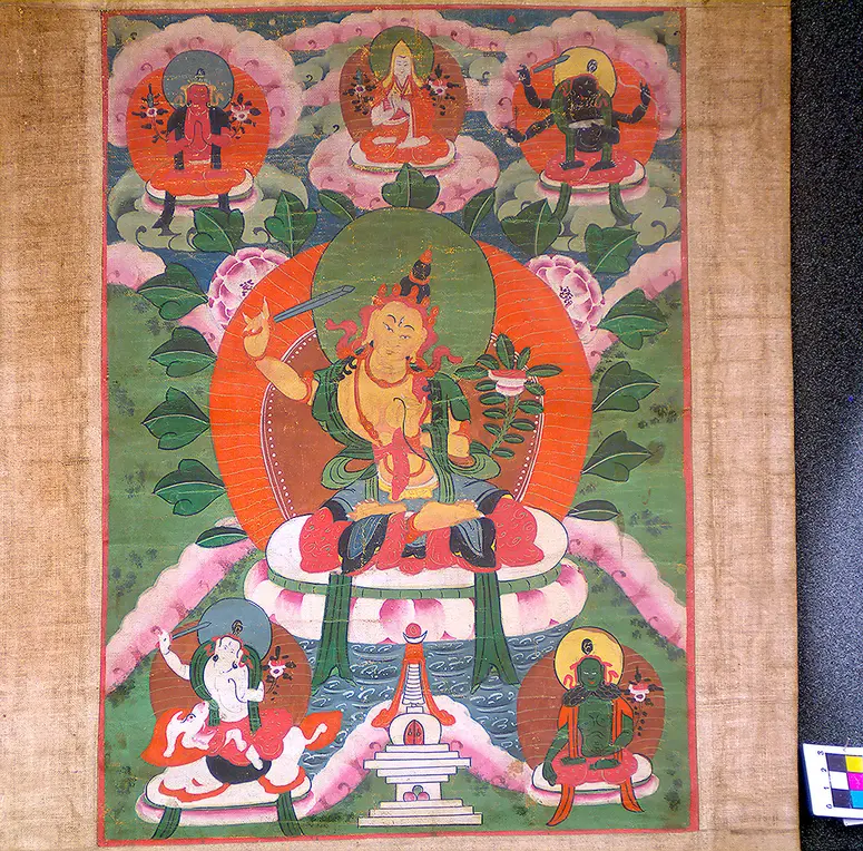 Thangka Manjushri