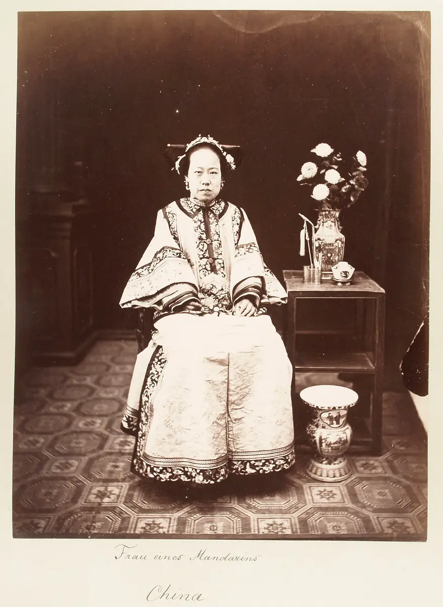 Frau eines Mandarin
