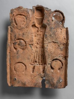 Relief Plaque: Portuguese with Linstock and Five Manillas