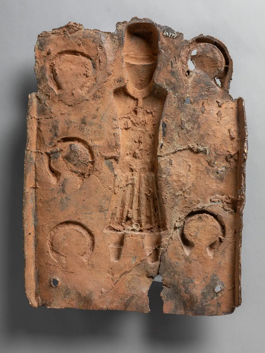 Relief Plaque: Portuguese with Linstock and Five Manillas