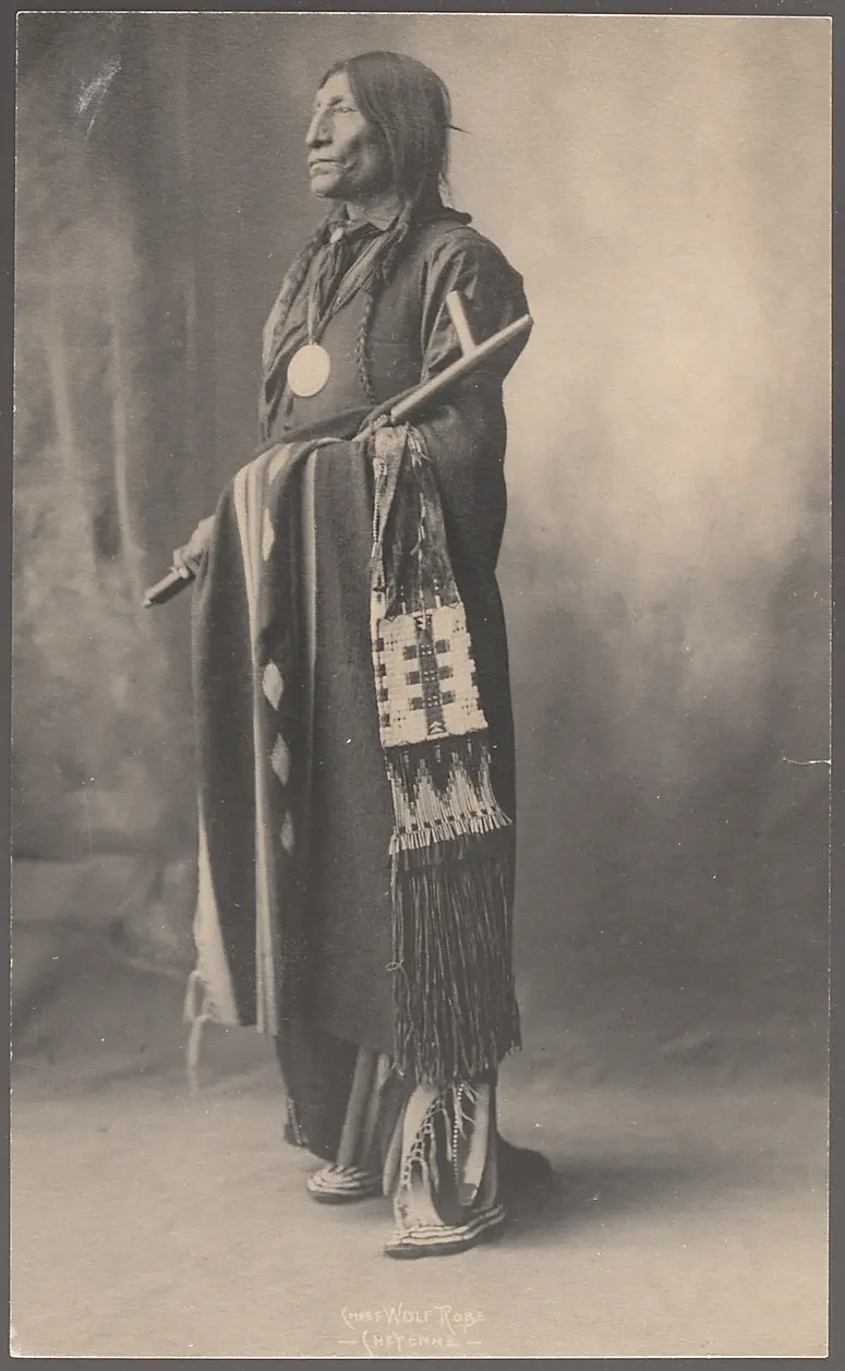 Cheyenne-Häuptling Wolf Robe