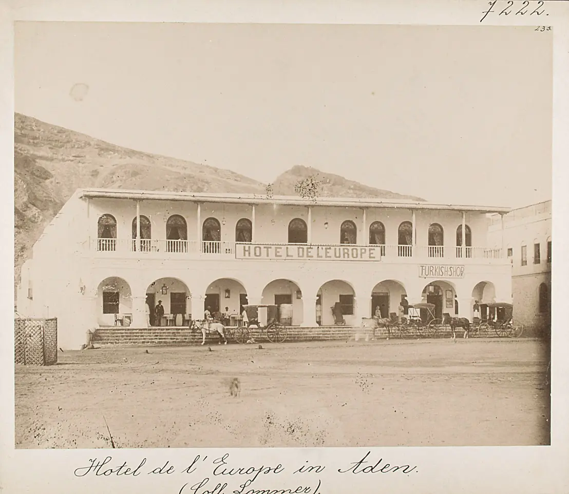Aden: Hotel de l´Europe