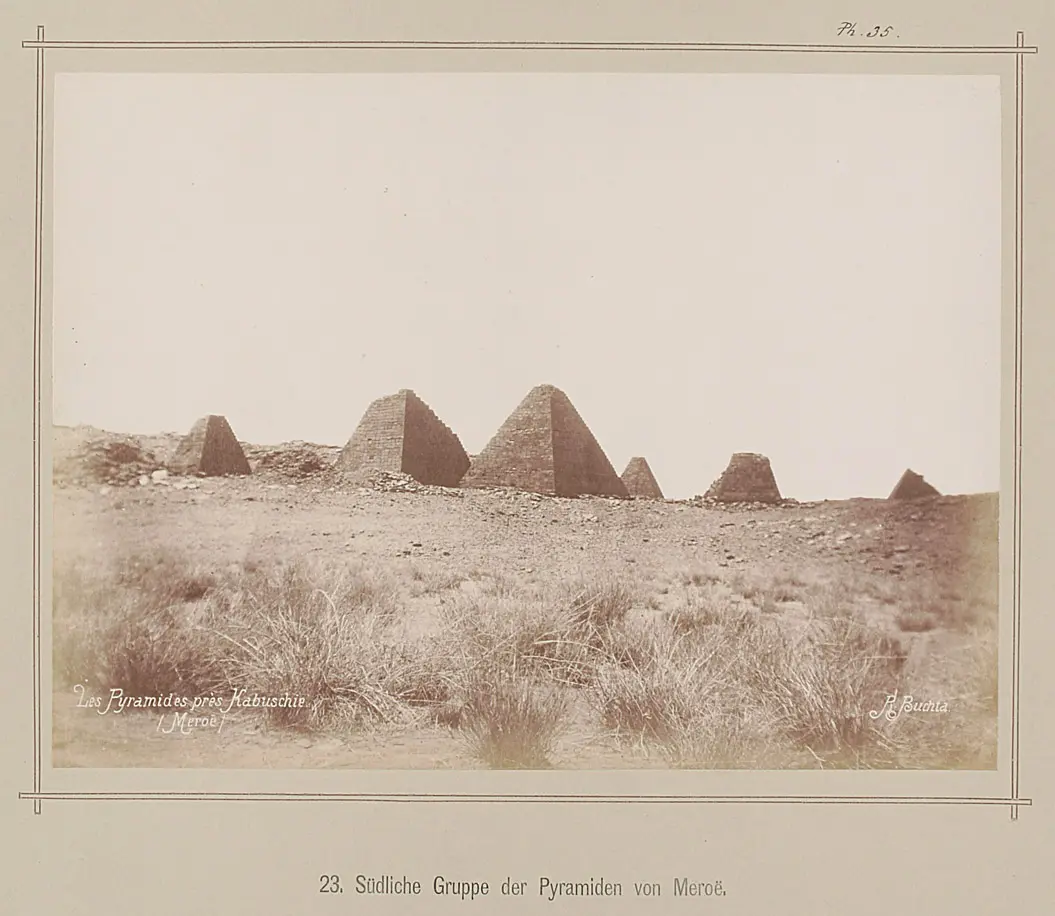 23. Southern Pyramids of Meroë