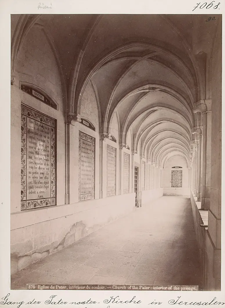 Jerusalem: Gang der Pater noster-Kirche