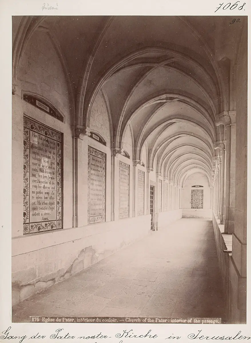 Jerusalem: Gang der Pater noster-Kirche