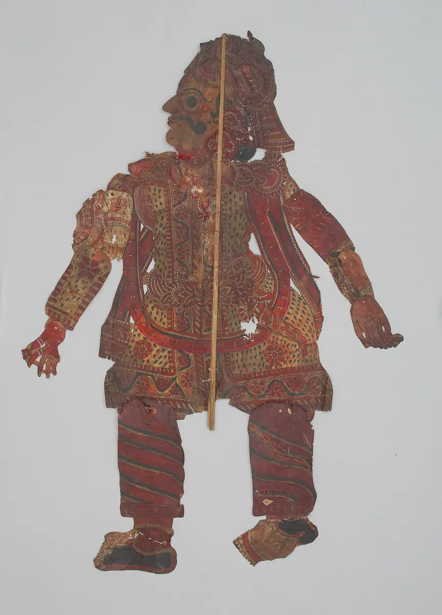 Schattenspielfigur Sahadeva