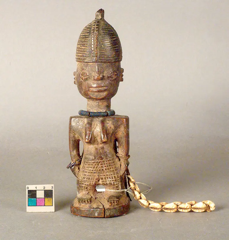 Weibliche Ibeji Zwillingsfigur