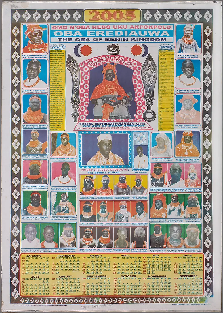 Calendar Poster