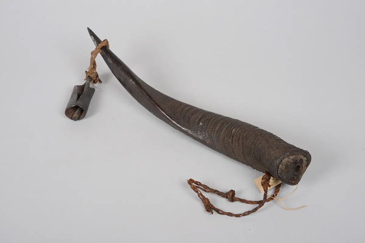 Antilopenhorn (Amulett?)