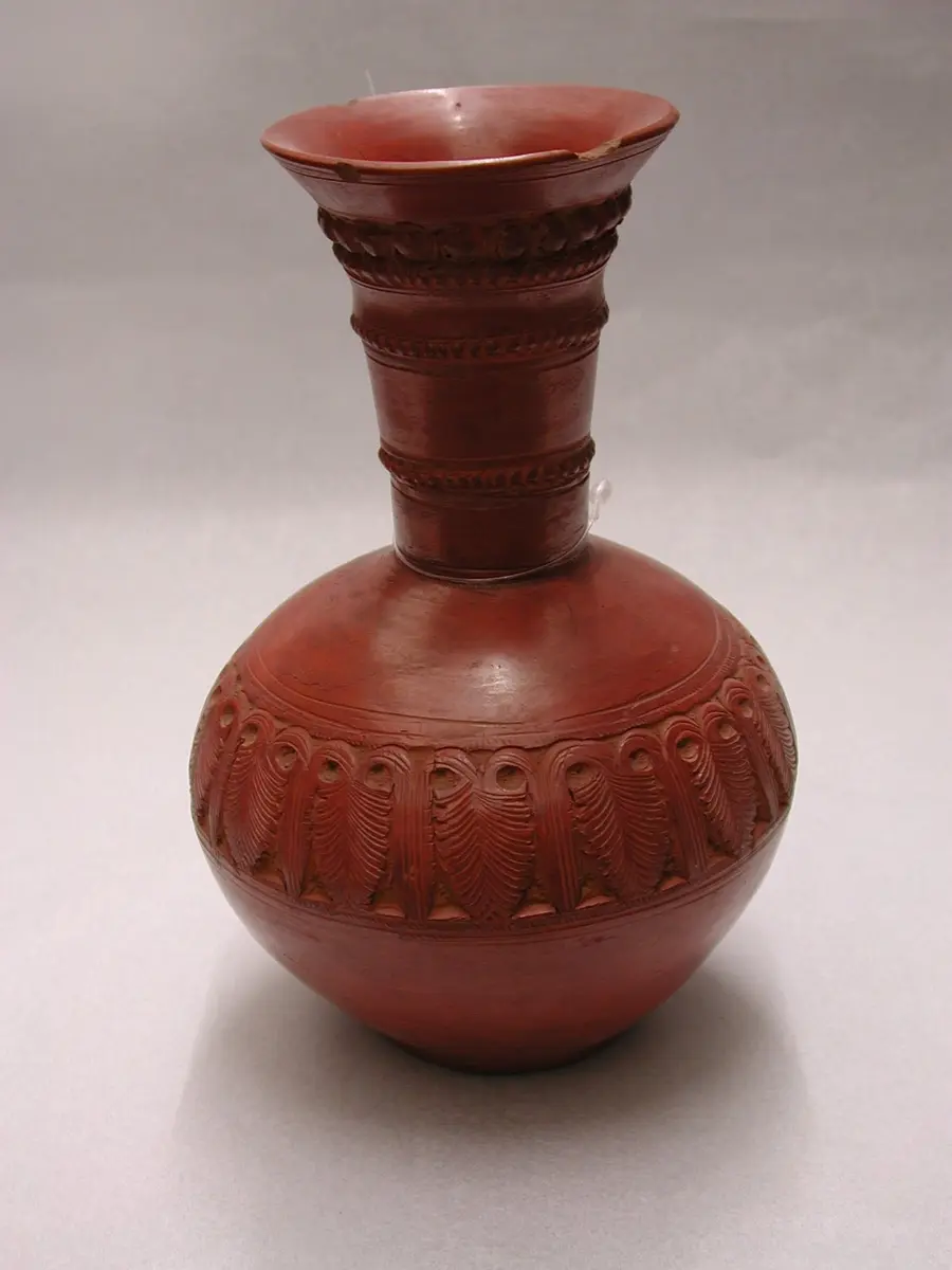 Vase, Asyut-Keramik