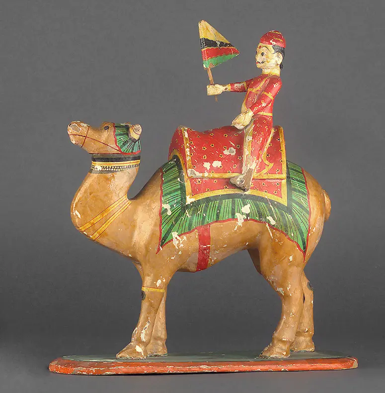 Animal toy (camel rider)