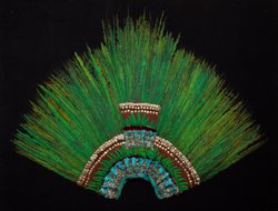 Quetzal feathered headdress