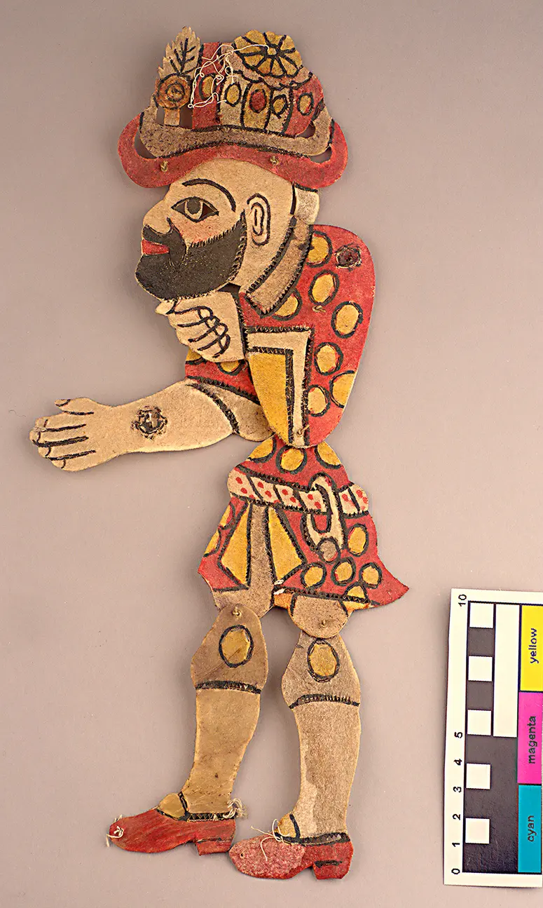 Schattenspielfigur (Karagöz)