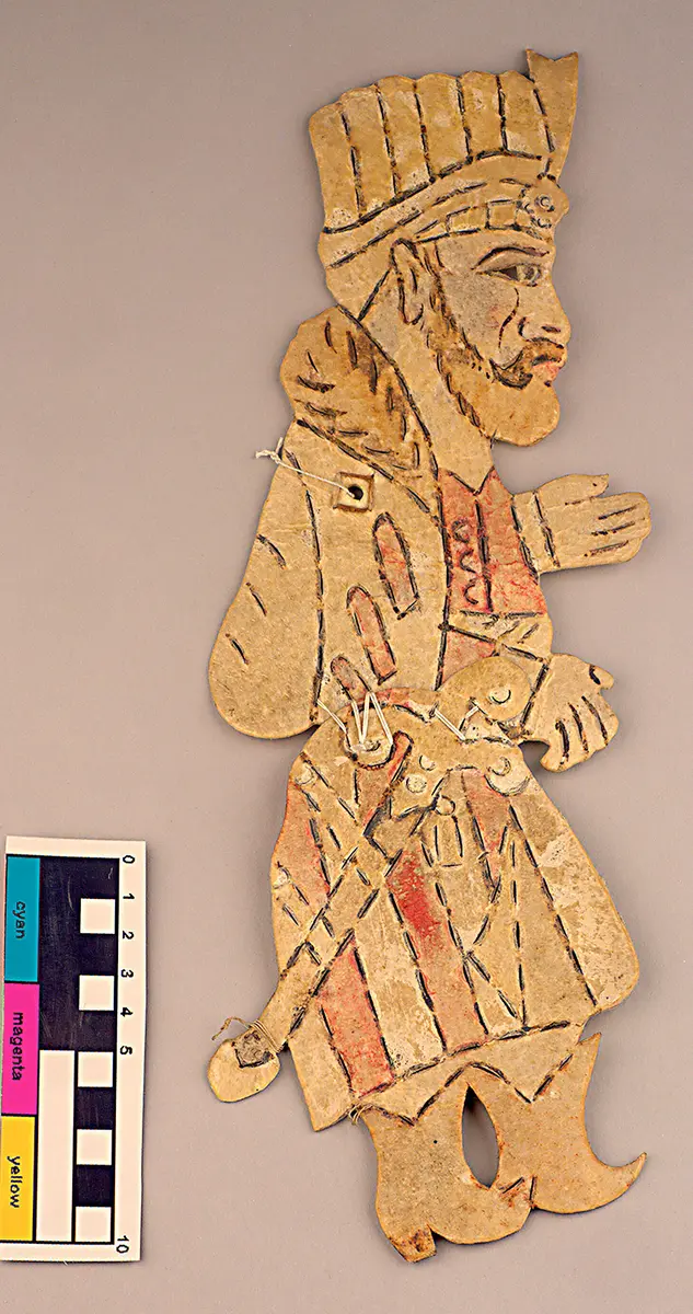 Schattenspielfigur Karagöz