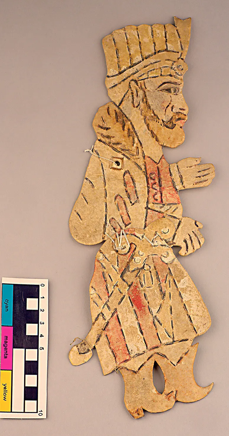 Schattenspielfigur Karagöz