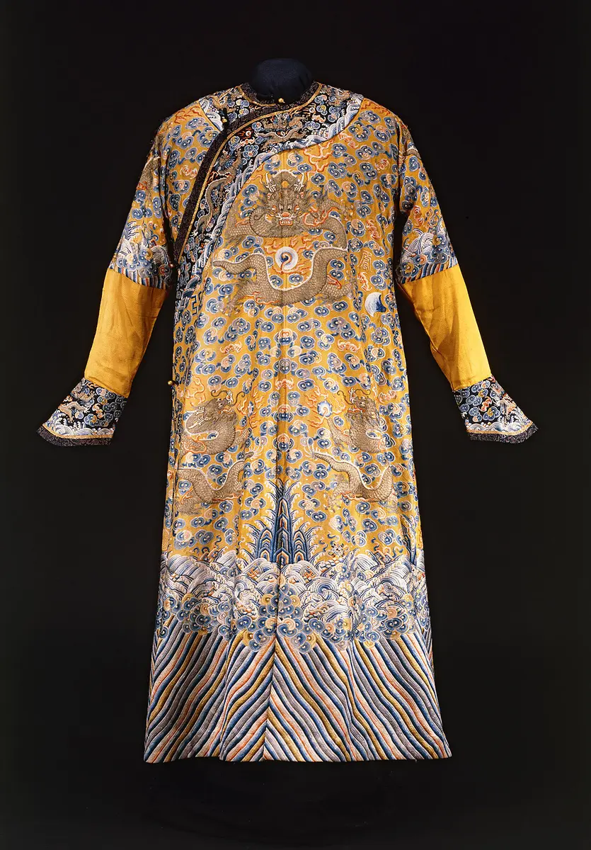 Yellow dragon robe