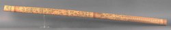 Engraved bamboo tube
