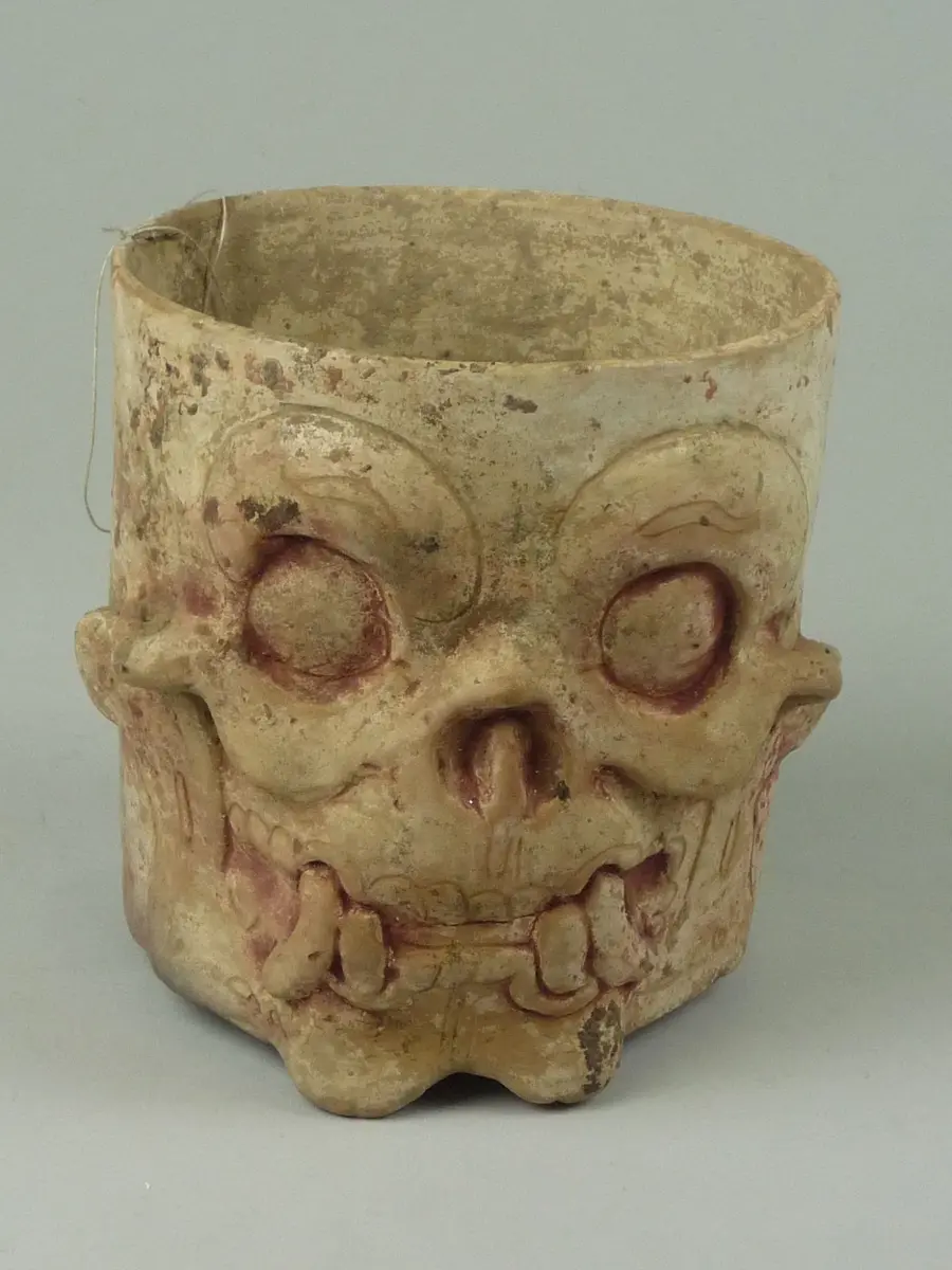 Gefäß mit Totengott