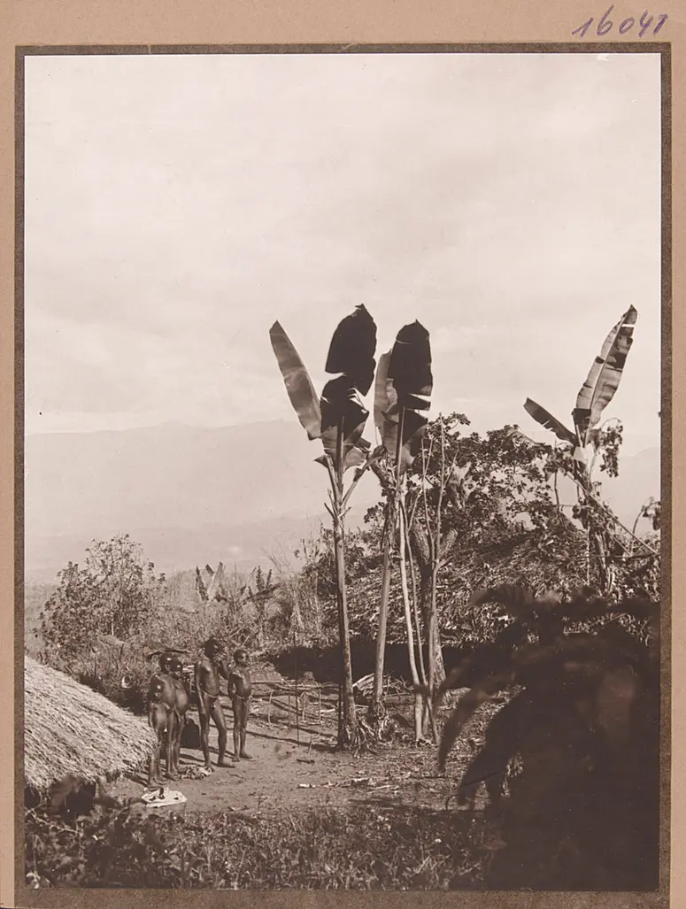 Eingeborene von Bujobo