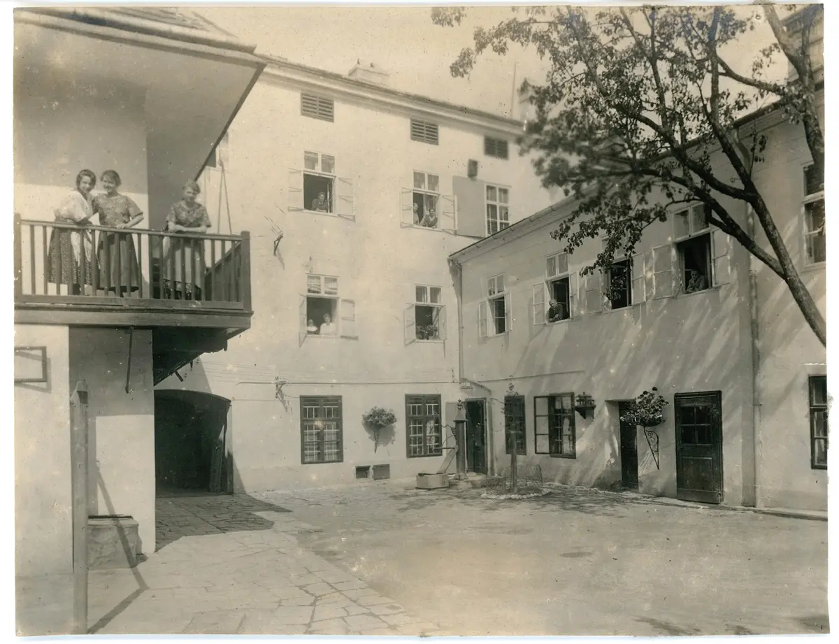 Das Elternhaus von Johann Schild in St.Pölten, Kremsergasse 10