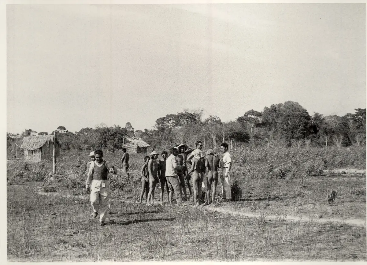 Besuch der Indios beim Indianerschutzdienst (Funai)