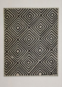 Stoffmuster Blaudruck