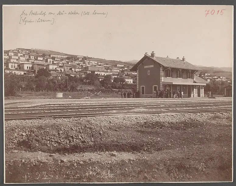 Der Bahnhof von Mu´allaka