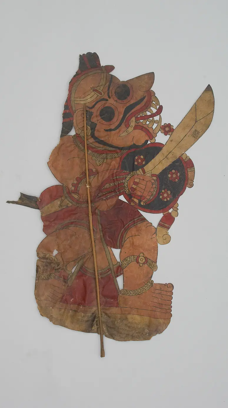 Schattenspielfigur Rakshasa
