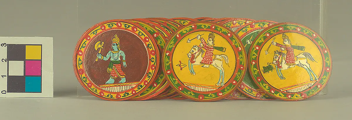 Spielkarten Dashavatara Ganjifa
