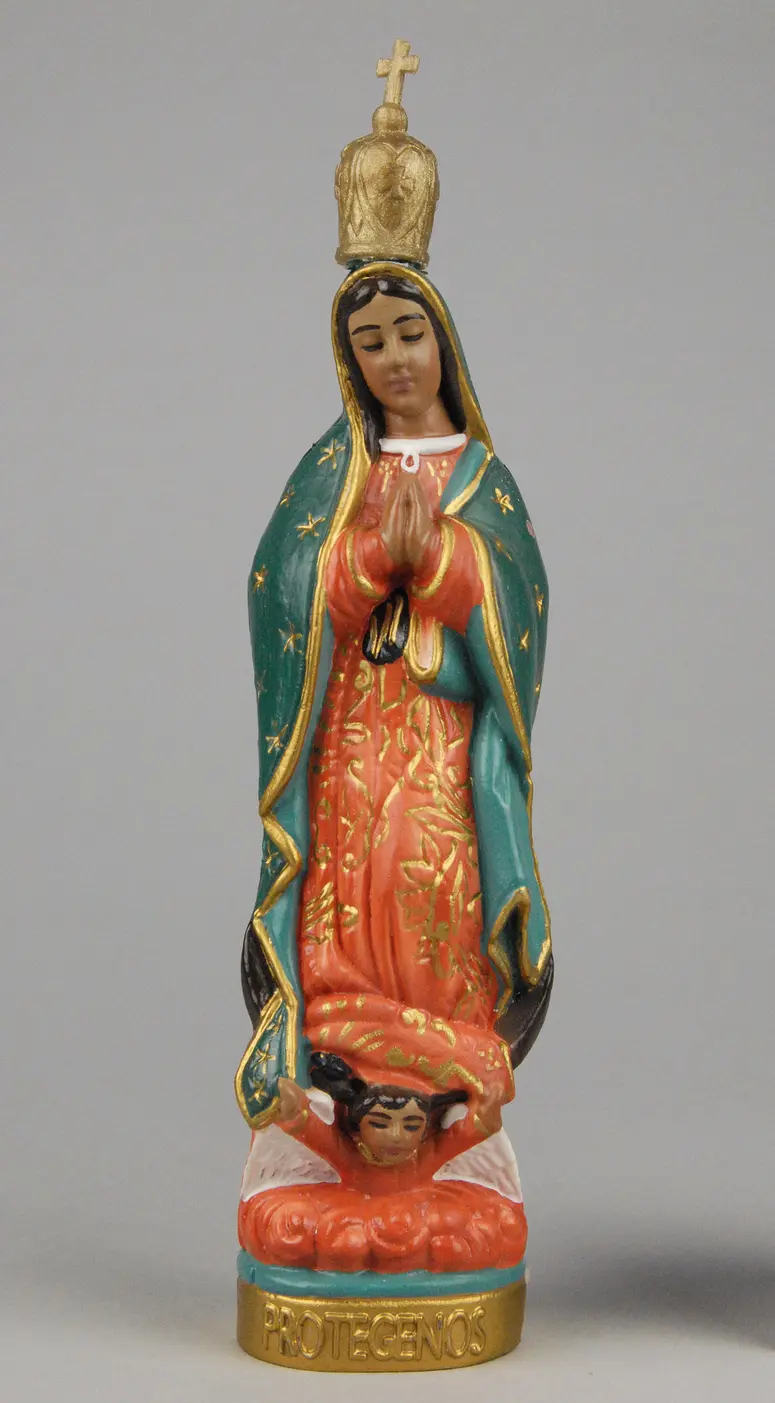 Unsere Liebe Frau von Guadalupe, Flasche mit Weihwasser