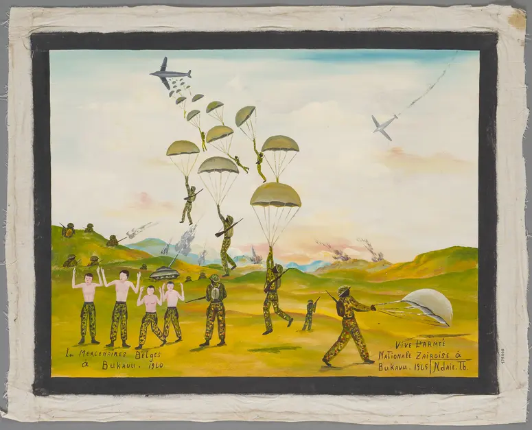 La Mercenaires Belges a Bukavu. 1960