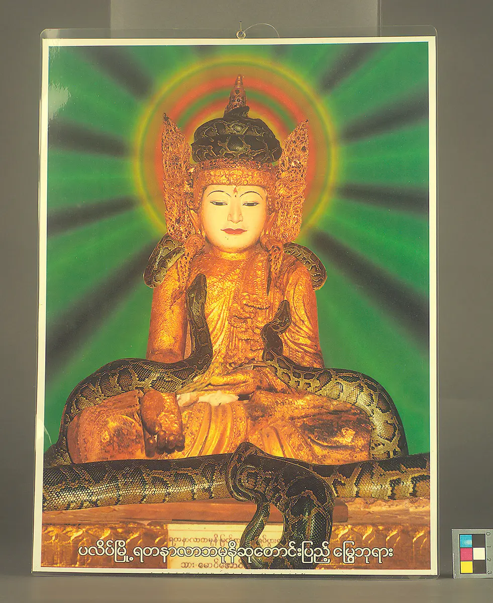 Votivbild Buddha