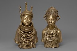 Pair of Busts: Oba and Queen
