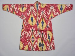 Ikat-Festtagsmantel für Männer