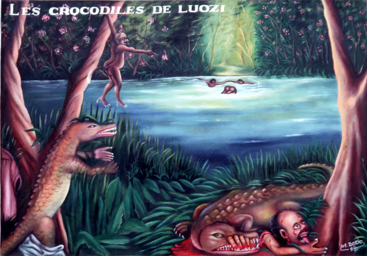 Les crocodiles de Luozi