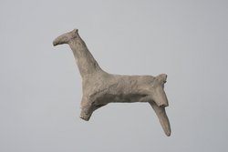 Lehmfigur: Giraffe