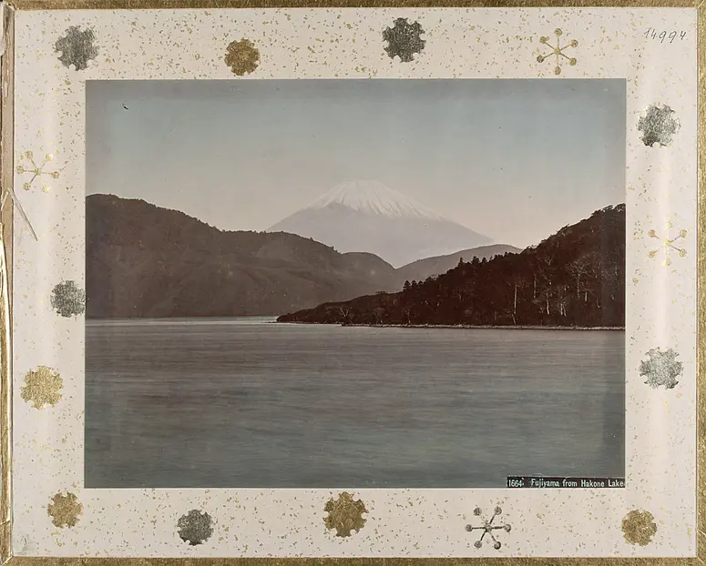 1664. Fujiyama from Hakone Lake